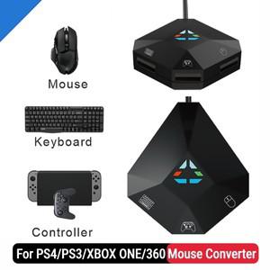 USB 유선 게임 컨트롤러 변환기 케이블 스위치XboxPS4XBOX ONE360 용 모바일 패드 키보드 마우스 어댑터