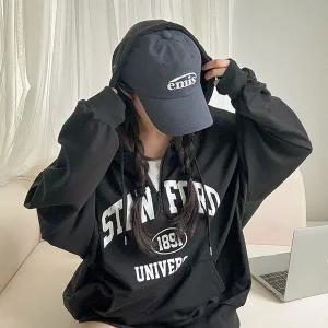 [하프클럽/]데일리 스텐포드 반집업 오버핏 후드 3컬러 AC-0001