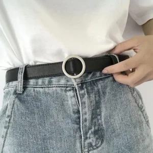 여성용 청바지 벨트 허리띠 아이템 남성 정장 데일리 사용 허리 액세서리 도움천사