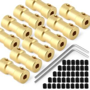 1Pcs 2mm ~ 6mm 황동 금속 견고한 샤프트 커플 링 고정 나사 모터 조인트 커넥터 RC 보트 자동차 비행기