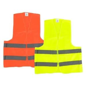 고품질 디디샵 Safety 안전 형광 조끼 (색상랜덤) 조끼 가드 요원 (WCA318C)