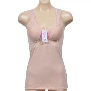B컵 (린다)(3095)멜란지 기모 몰드 브라런닝