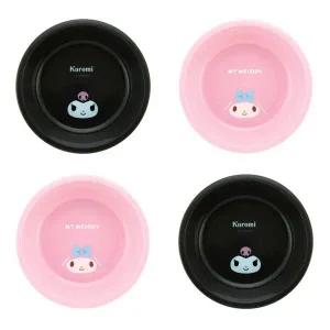 마이멜로디 쿠로미 그릇 4종 세트