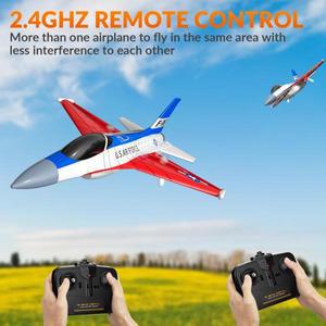 팔콘F16 팔콘 2.4G 2CH RC 비행기 고정 날개 RC 전투기, 멋진 조명, 폼 장난감, 남아용 비행기 선물