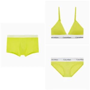 {매장정품} 캘빈클라인 CALVIN KLEIN Underwear 선물포장CK 25SS 아이콘 모달 트라이앵글브라비키니드로즈