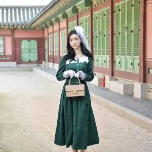 [에이치플러스몰]지앤제이 개화기의상 경성의복 플로럴 경성의상