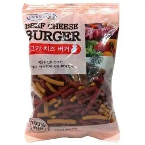 치즈버거 100g 소고기 애완동물 반려동물 애견 애묘 애견간식