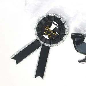[셀러에이드]축하 파티 장식 셀프 웨딩코사지 촬영소품 신랑 데코