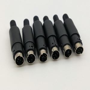 미니 DIN 커넥터, 오디오 AV 어댑터, 수 3 핀, 4 5 6 7 8 개