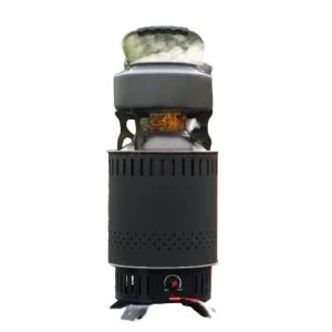 화목난로 화력조절 USB 휴대용 불멍 스토브 용량 펜 블랙
