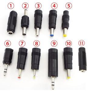 DC 전원 어댑터 커넥터, PC 암-수 태블릿 충전기 잭 플러그, 6.5mm, 5.5X, 2.1mm, 1.35mm