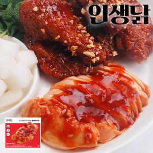 인생닭 소스담은 닭가슴살 양념치킨맛 130g 10팩