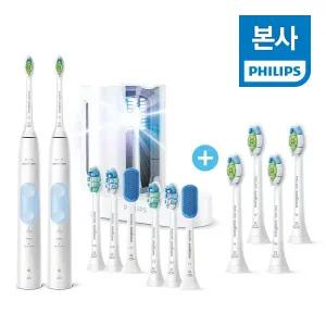 [소닉케어]필립스 소닉케어 프로텍티브클린 5100 컴플리트킷 HX6498/01+옵티멀 화이트칫솔모 HX6064/67