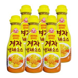 오뚜기 새콤매콤 알싸한 겨자 냉채소스 250g 6개