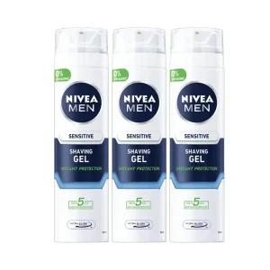 니베아 맨 센서티브 쉐이빙 젤 200ml X 3개