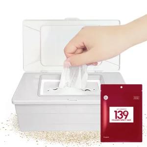 JHP 139 뽑아쓰는 마스크팩 24k 골드콜라겐 미백 주름개선 30매+5매