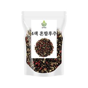4색혼합 통후추 200g 흑후추 백후추 적후추 녹후추