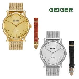 (GEIGER) 남녀 메쉬 시계 GE1222 택1