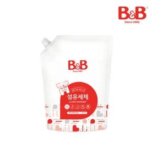 비앤비 유아 섬유세제 베이비파우더향 1500ml 리필형