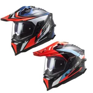 LS2 MX701 C EXPLORER 카본+핀락필름 오토바이헬멧