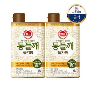 [사조대림] 통들깨들기름 350ml x2개