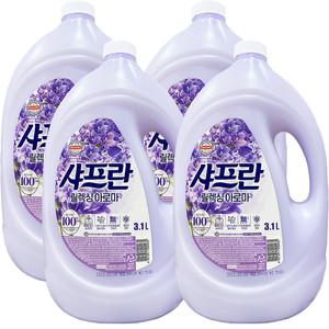 엘지생활건강 샤프란 릴렉싱아로마 3.1L 4개