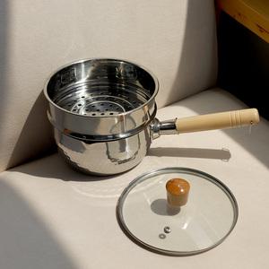벨링 해머톤 IH 인덕션 편수 스텐 냄비 찜기 세트 3p 2size 택1