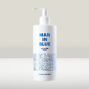 [네이처리퍼블릭] 맨 인 블루 올인원 워시 350ml