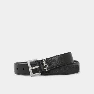 모노그램 YSL로고 3CM 남성 벨트 634440 DTI0E 1000
