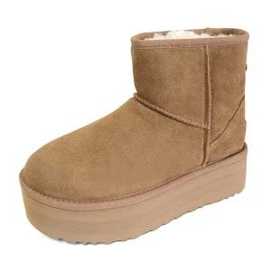 [UGG]미국 어그 W 클래식 미니 플랫폼 부츠 체스트넛 1134991-CHE