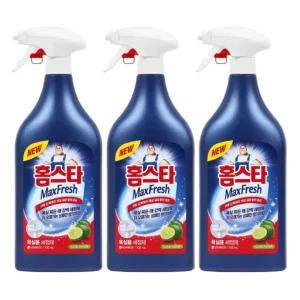 홈스타 맥스프레쉬 욕실용 세정제 900ml 3개