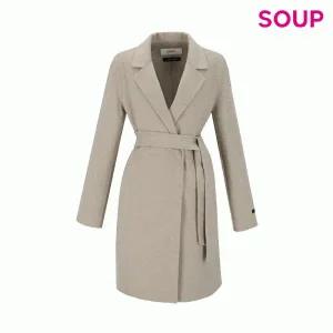 SOUP 로브 캐시미어 더블 코트 SAAHC90