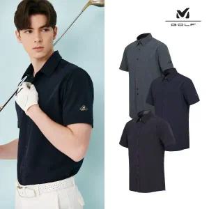 [MILLET GOLF] NEW  UV차단 시어서커 셔츠 3종세트 남성