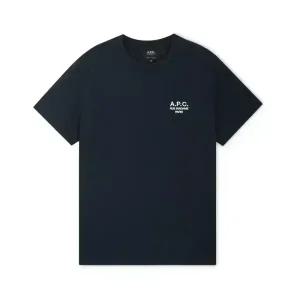 아페쎄 공용 로고 다크 네이비 반팔티 COHBU M26388 TIQ