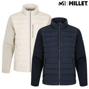 [밀레] [ 24FW 신상할인 ] 남성겨울 경량다운 레포 다운 하이브리드 자켓_MLTWJ201II_US