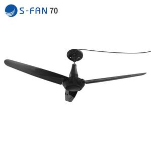 천장 실링팬 천장형 선풍기 천정 거실 업소용 S-FAN 70 블랙+고정캡