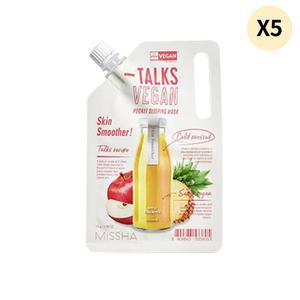 미샤 톡스 비건 착즙 수면팩 10g X5 스킨 스무더 추천