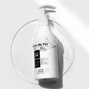 럽마이펫 올인원 샴푸 강아지 고양이 비듬 각질제거 피부 보습 진정 300ml