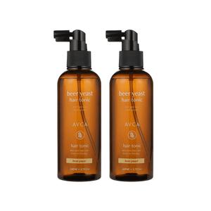 아브카 맥주효모 헤어토닉 쿨링 두피 스케일링 탈모증상완화 뿌리는 헤어토닉 200ml x 2