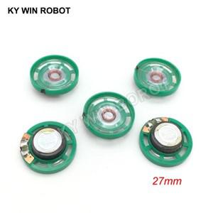 5 개  초박형 스피커 초인종 경적 장난감 자동차 경적 8 옴 0.25 와트 0.25W 8R 스피커 직경 27MM 2.7CM 두