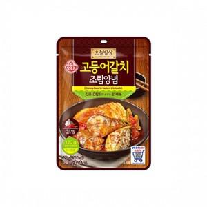 오뚜기 오늘밥상 고등어갈치조림양념120g x 5개 /