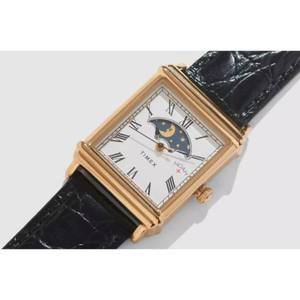 Noah Timex Sun and Moon Watch - Black Gold