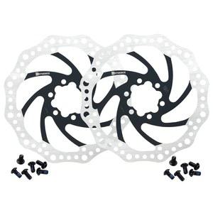 MTB 산악 도로 로터 2개 140mm/160mm/180mm/203mm의 Dymoce 12볼트 D 디스크 자전거 브레이크 BMX용