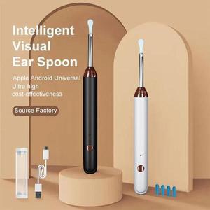 Tinsol 스마트 비주얼 귀 클리너 무선 WiFi 이어 픽 검이경 카메라 보어스코프 야광 왁스 건강 관리 키트