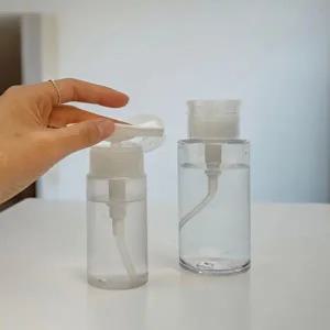 펌핑 공병 투명 네일 디스펜서 리무버 100ml 공병-WFF890B