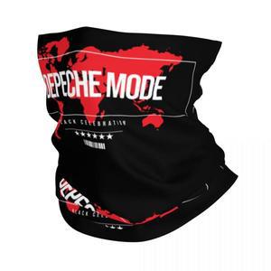 Depeche 쿨 모드 헤비 메탈 록 겨울 머리띠 넥 워머 남성 스키 캠핑 튜브 스카프 페이스 반다나 각반
