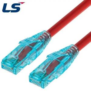 [하프클럽/]LS전선 제작 CAT.6 UTP 랜선 랜케이블 10M(레드)
