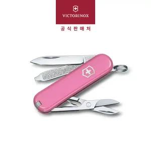 [롯데백화점]빅토리녹스 빅토리녹스 클래식 컬러스 58mm 체리 블로썸 빅토리녹스 클래식 컬러스 58mm