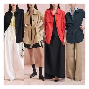 제이애비뉴 런칭가 69,900원 프리마베라 미디 트렌치 코트 1종 ARF241F0104CT 807381
