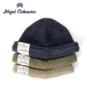 나이젤 카본 코튼 비니 니트캡 Nigel Cabourn 3컬러